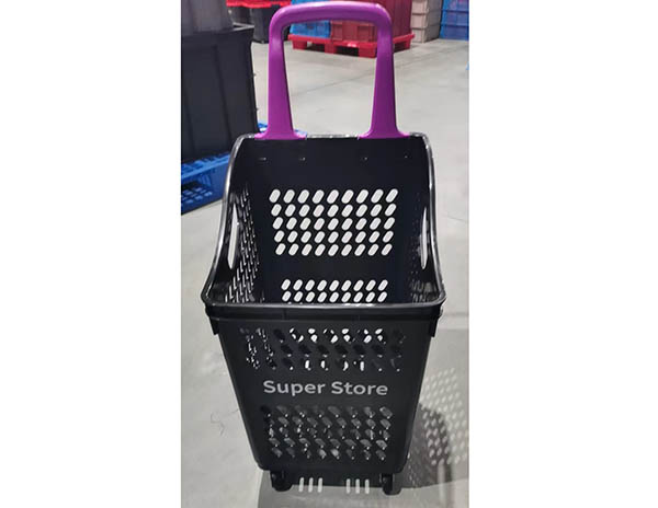 紫色购物篮